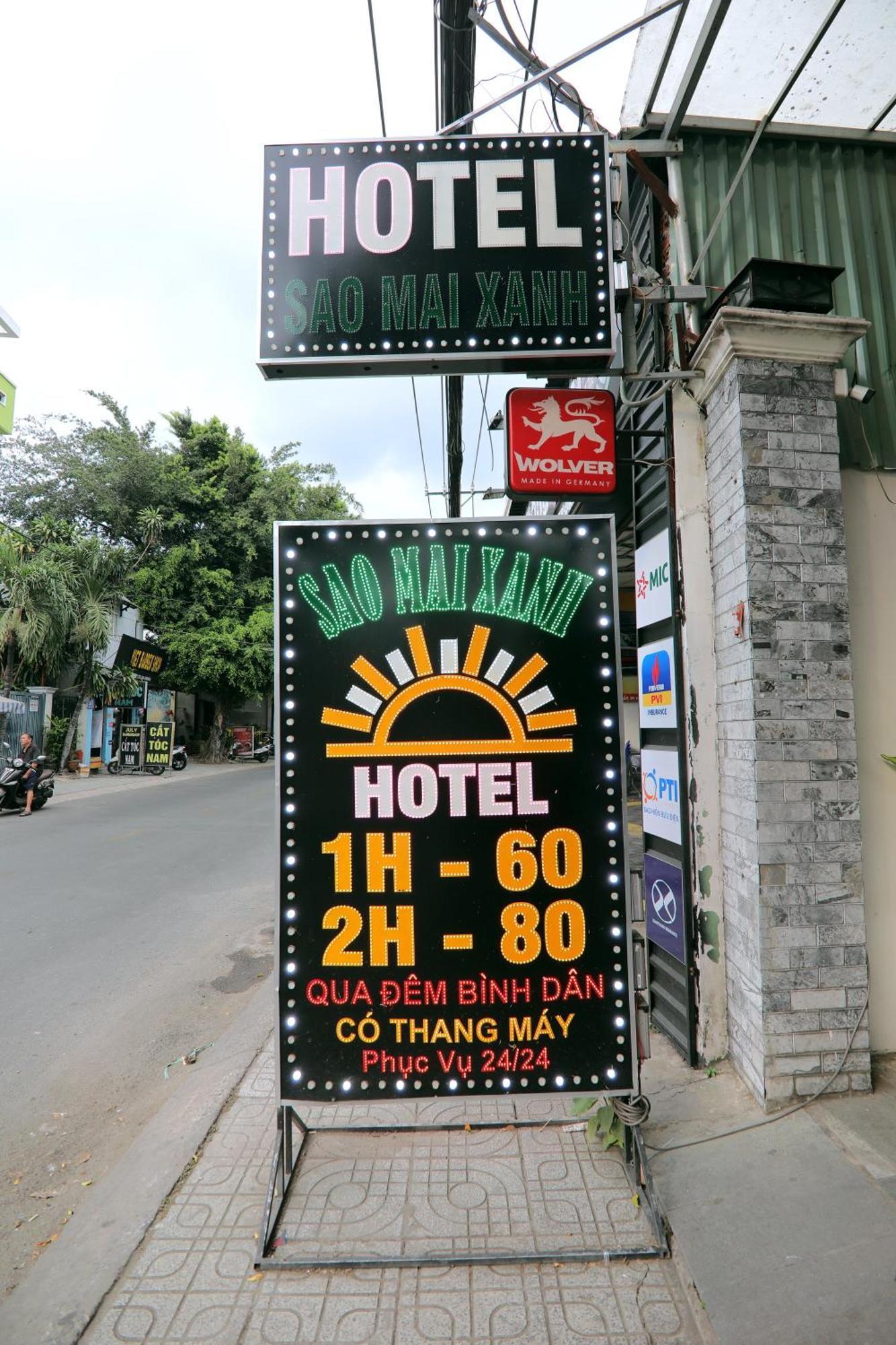 Khach San Sao Mai Xanh - Sao Mai Xanh Hotel Ho Chi Minh City Exterior photo